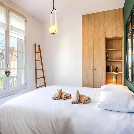 Апартаменты Superbe Renove A Cabourg, Face A La Pour 2 - Fr-1-788-33 Кабур
